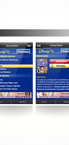 Disney Mobile Games App