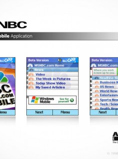 MSNBC Java Mobile App