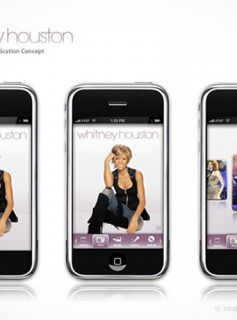 Whitney Houston iPhone App