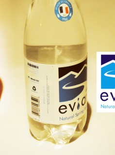 Evian Bottle