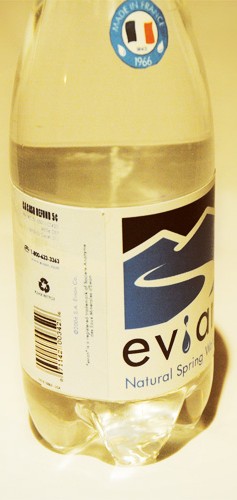 Evian Bottle